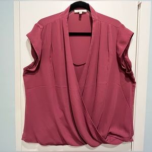 LES SEREIN
Ainsley Surplice Blouse Size XL NWOT